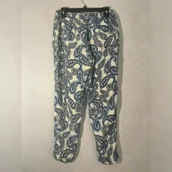 Ralph Lauren Paisley Skinny Pull On Pants Casual Summer Beach Womens Sz 8 - Picture 7 of 7